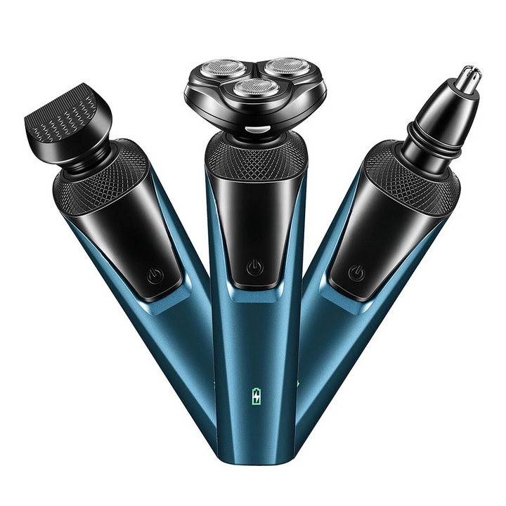 3-in-1 Electric Razor for Men with Trimmer and Shaver
