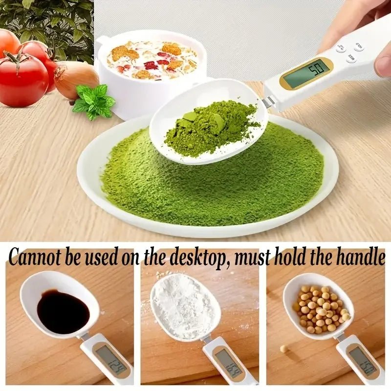 Mini Digital Kitchen Scale Spoon – 0.1-500g LCD Display