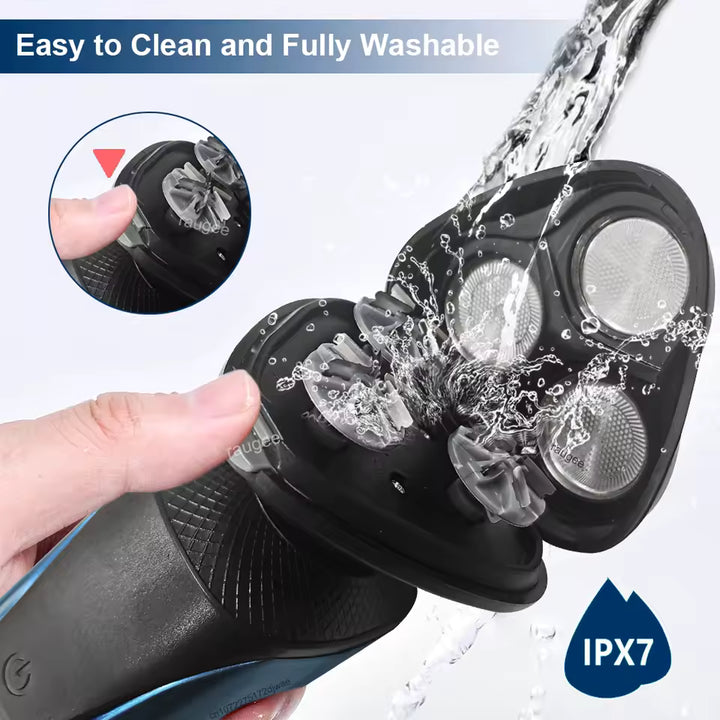 3-in-1 Electric Razor for Men with Trimmer and Shaver