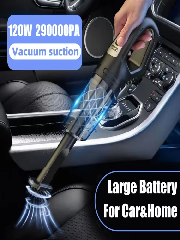 Cordless Handheld Vacuum Cleaner - Powerful Portable Dust Buster for Car and Home