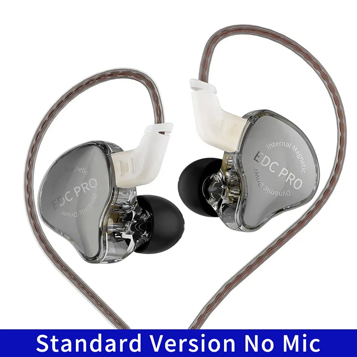 KZ EDC Pro In-Ear Wired Earphones – HiFi Bass, Noise Isolating