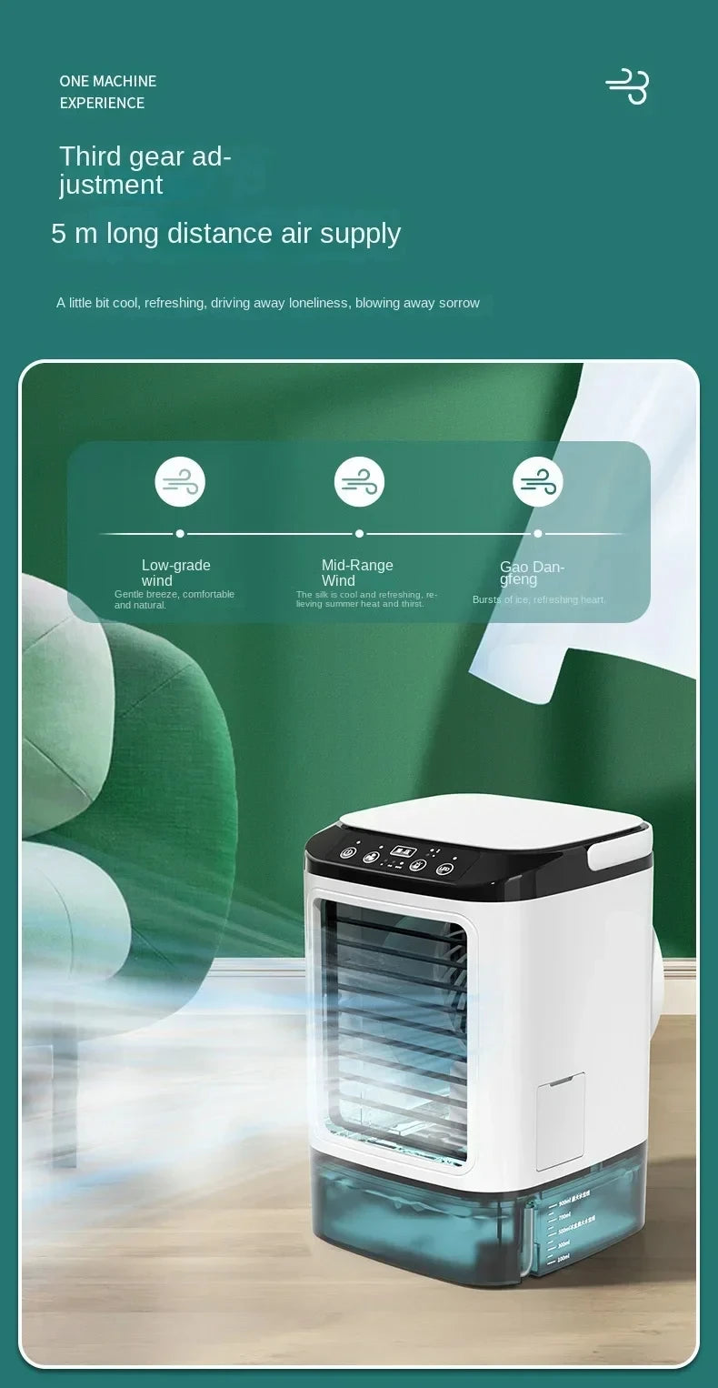 HOMEFISH Desktop Humidifier Fan – Quiet, USB Powered