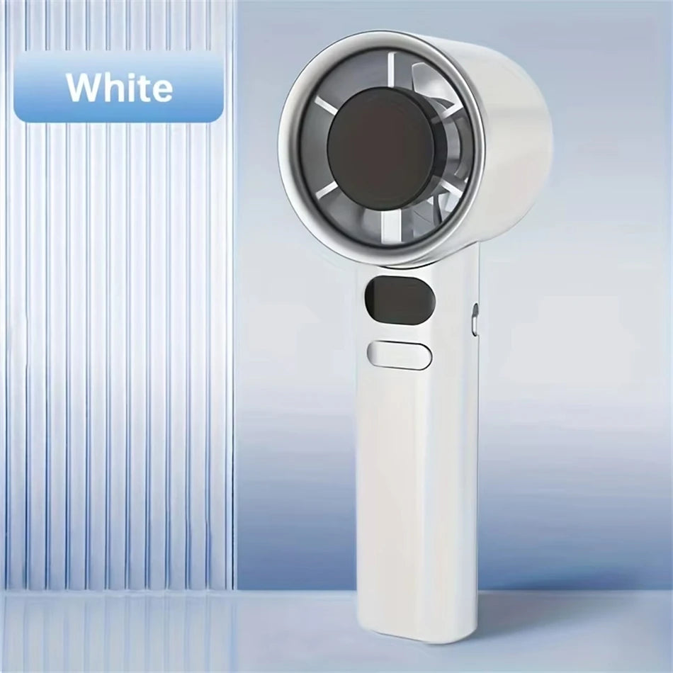Handheld Mini Fan – USB Rechargeable, Portable