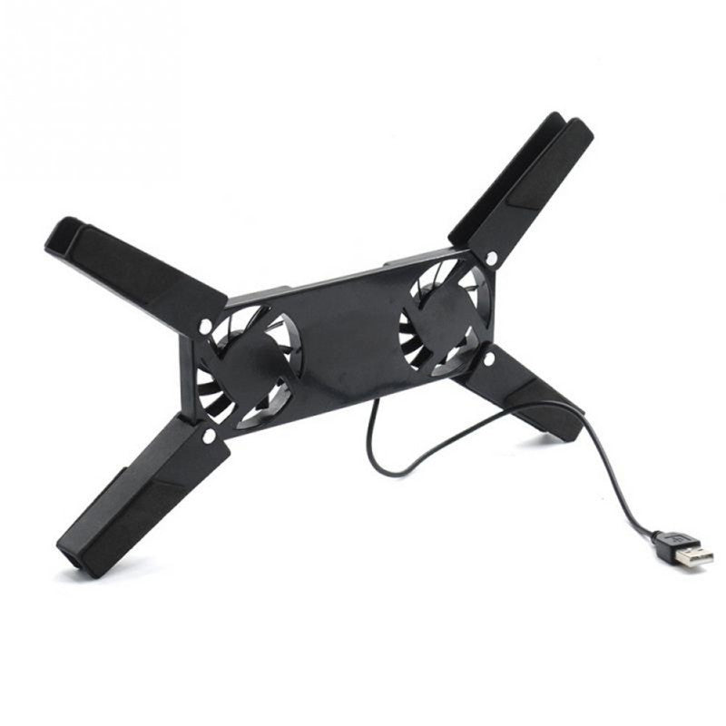 USB Laptop Cooling Pad with Dual Fans (7"-15")