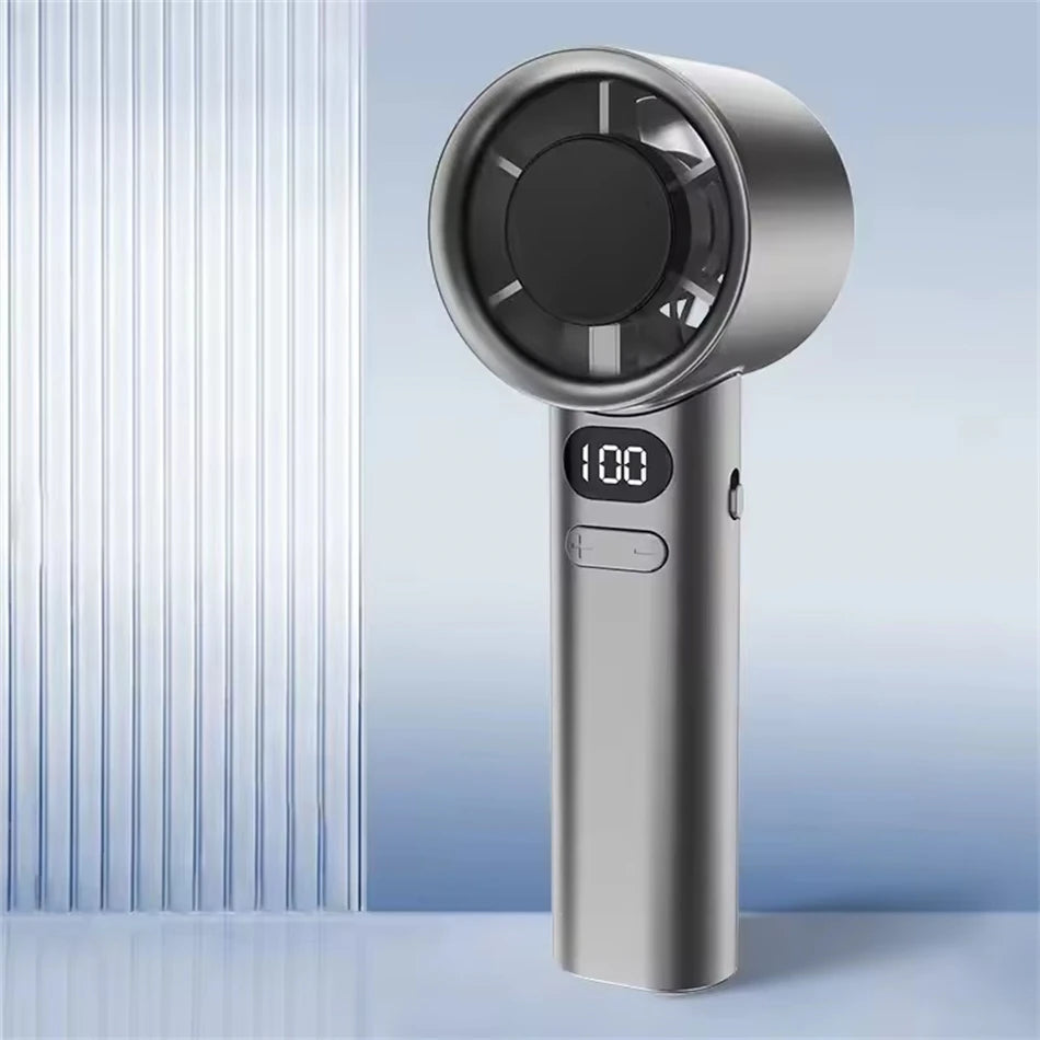 Handheld Mini Fan – USB Rechargeable, Portable