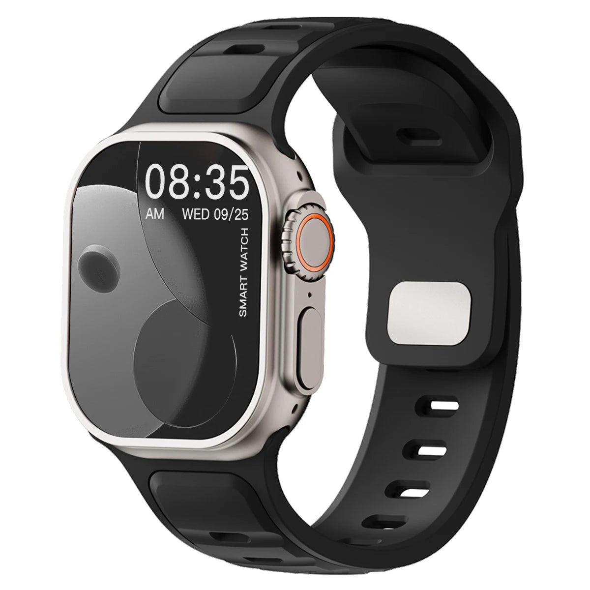 Soft Silicone Sport Band for Apple Watch (40mm-49mm)
