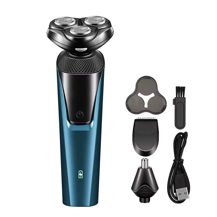 3-in-1 Electric Razor for Men with Trimmer and Shaver