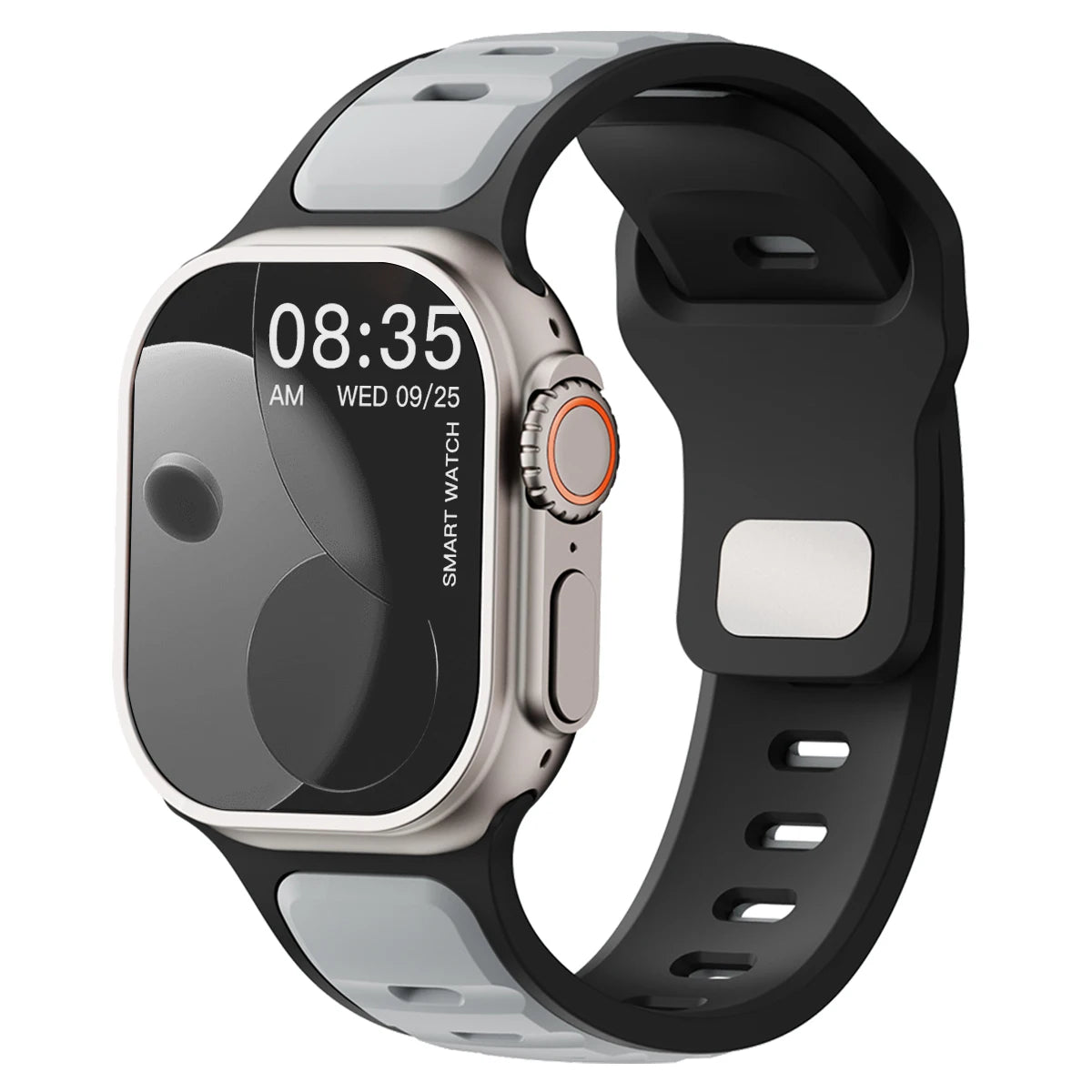 Soft Silicone Sport Band for Apple Watch (40mm-49mm)