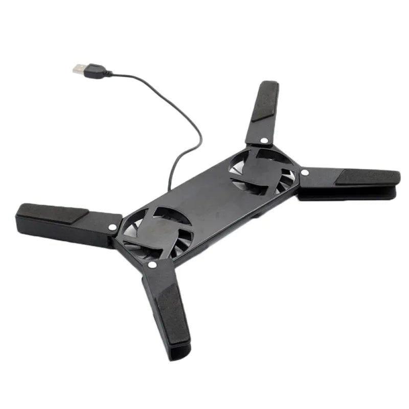 USB Laptop Cooling Pad with Dual Fans (7"-15")
