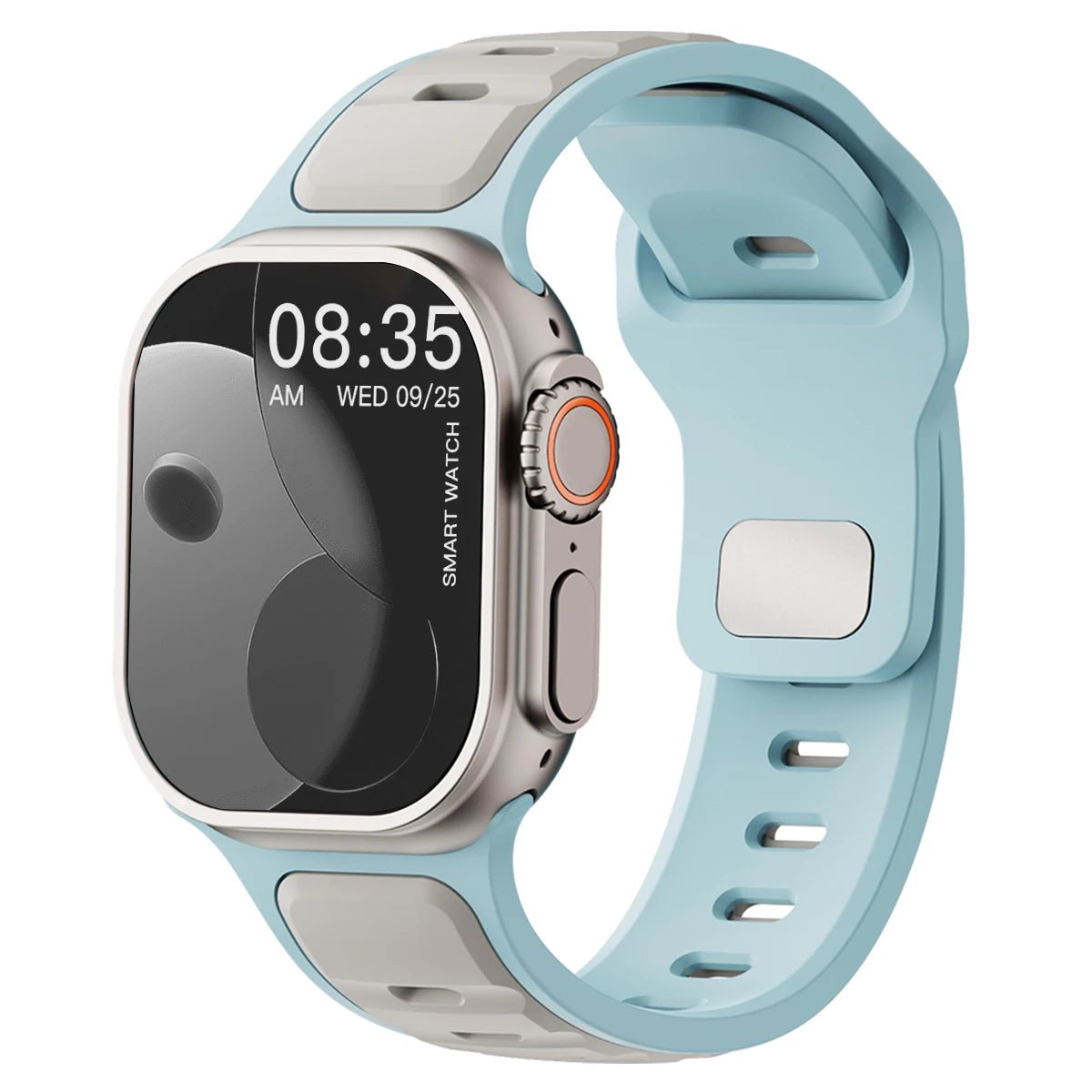 Soft Silicone Sport Band for Apple Watch (40mm-49mm)