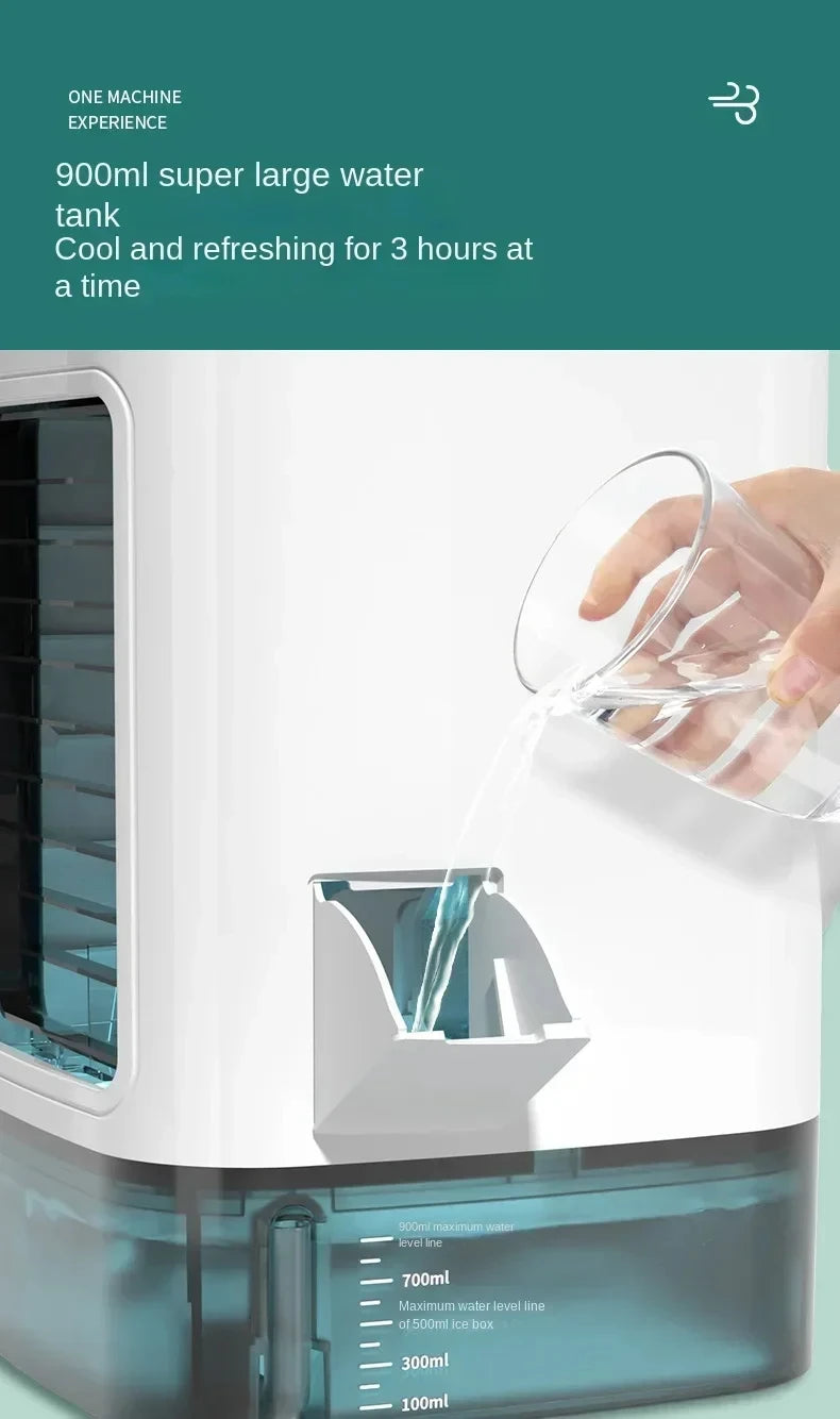 HOMEFISH Desktop Humidifier Fan – Quiet, USB Powered