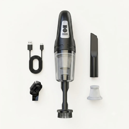 Cordless Handheld Vacuum Cleaner - Powerful Portable Dust Buster for Car and Home