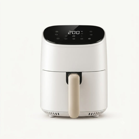 Manual Electric Air Fryer 4.5L, Single Button, Easy Cooking, Non-Stick, Matte Finish, OEM, Low Price, 1400W, With Window