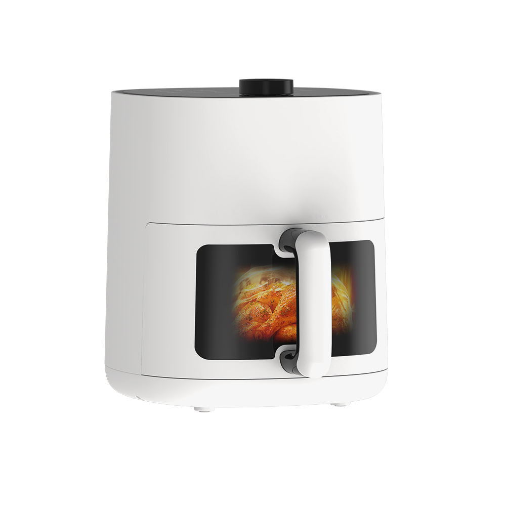 Manual Electric Air Fryer 4.5L, Single Button, Easy Cooking, Non-Stick, Matte Finish, OEM, Low Price, 1400W, With Window