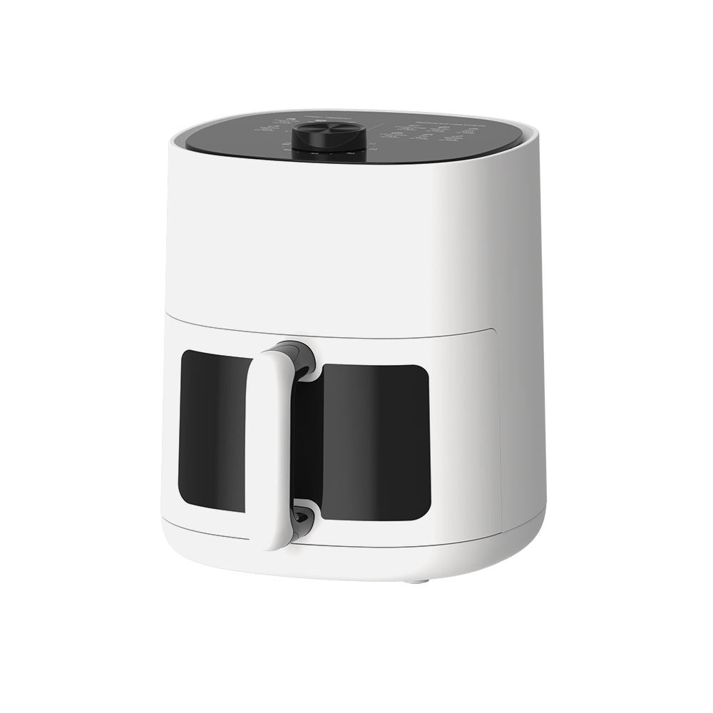 Manual Electric Air Fryer 4.5L, Single Button, Easy Cooking, Non-Stick, Matte Finish, OEM, Low Price, 1400W, With Window